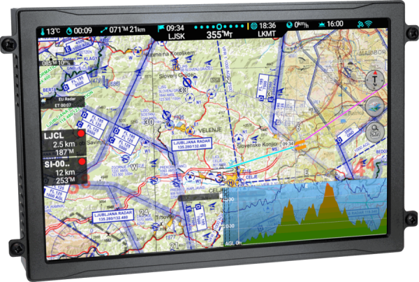 Kanardia NESIS III 8.4” Master – großes Cockpitdisplay für UL- und Experimental-Flugzeuge