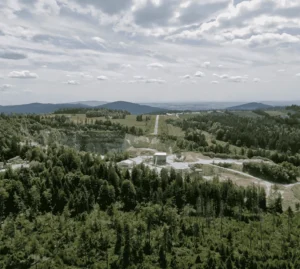 Rundflug Sonnen bayerischer wald mit sicht auf dreisessel und arber