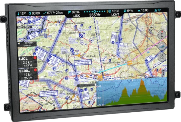 nesis iv pfd 10 zoll slave kanardia zusatzdisplay efis