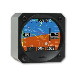Horis - Künstlicher Horizont von Kanardia 57mm Slave-Gerät für Ultralight Flugzeuge