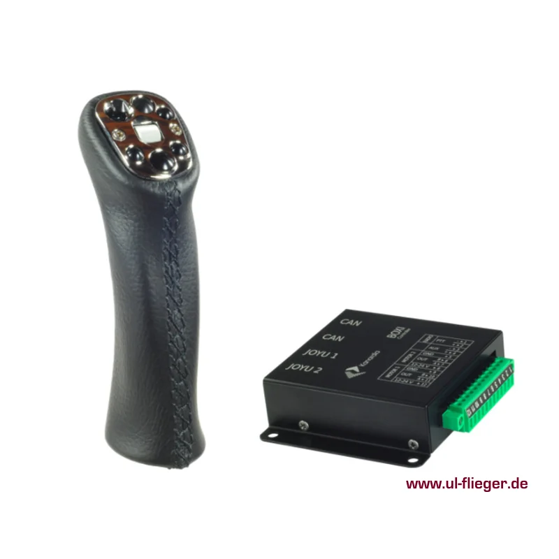 nesis-4-kanardia-bedienung-mit-stick – Steuerung des Kanardia Nesis 4 EFIS bequem über multifunktionalen Joystick