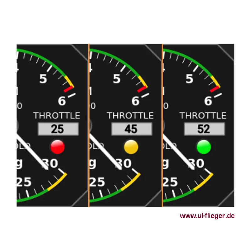 nesis-4-kanardia-rotax-is-motorthrottle – Anzeige der Gasstellung im Rotax iS Motor im Kanardia Nesis 4 EFIS